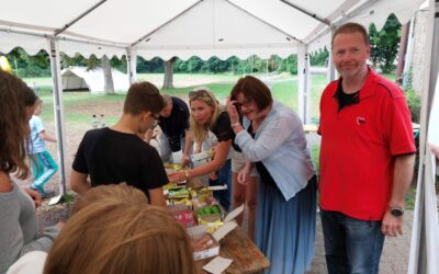 SPD Bad Ems zu Besuch beim AWO-Ferienzeltlager – Eis für alle und großer Dank an das Betreuer:innen-Team